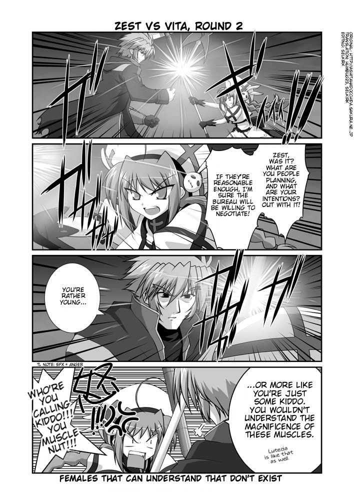 vita, graf eisen, and zest grangeitz (lyrical nanoha and 1 more) drawn by mikage_takashi