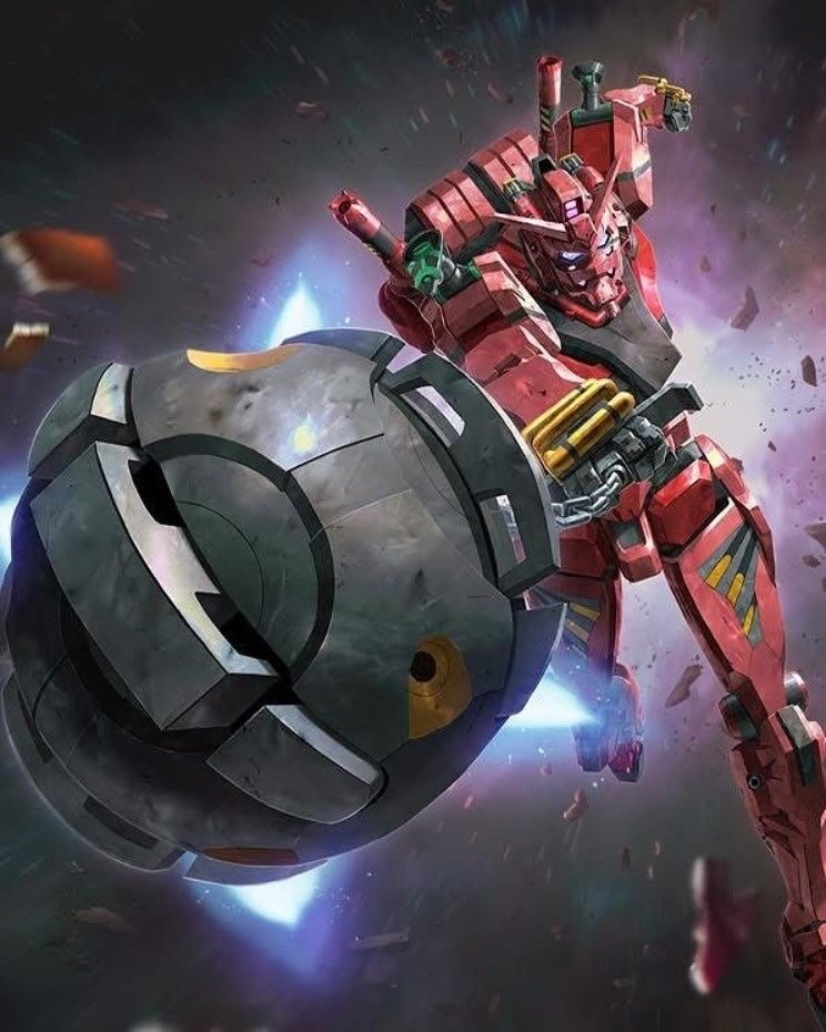 red gundam (gundam and 2 more) drawn by tory_youf
