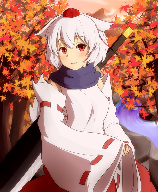 inubashiri momiji (touhou) drawn by nogisaka_kushio