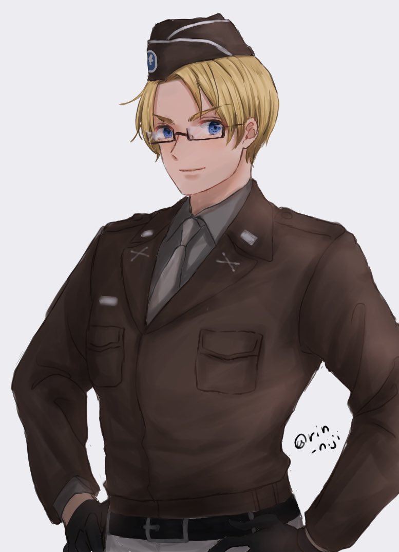 america (axis powers hetalia) drawn by rin_(rin_niji)