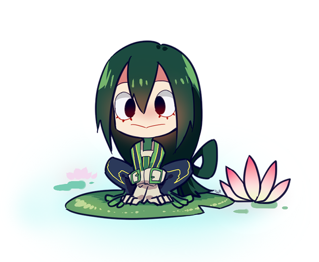 asui tsuyu (boku no hero academia) drawn by maro_(lij512)