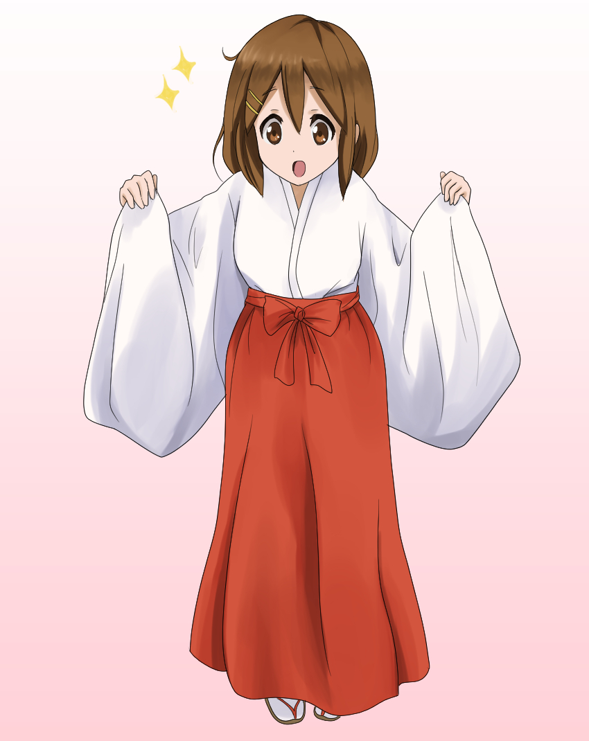 hirasawa yui (k-on!) drawn by shizupu