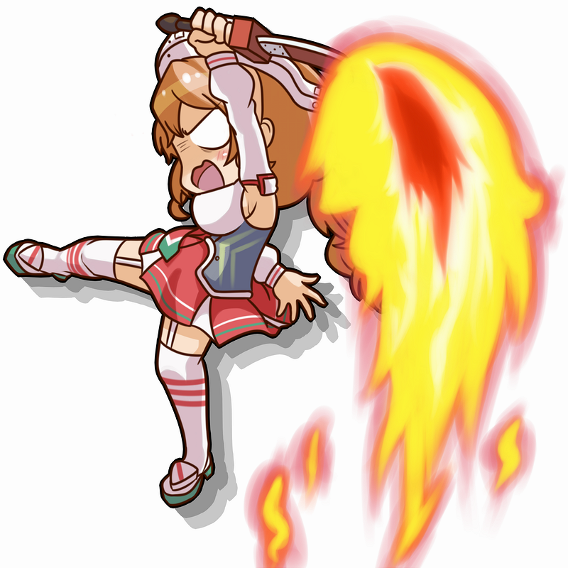 littorio (kantai collection and 1 more) drawn by luci_ole