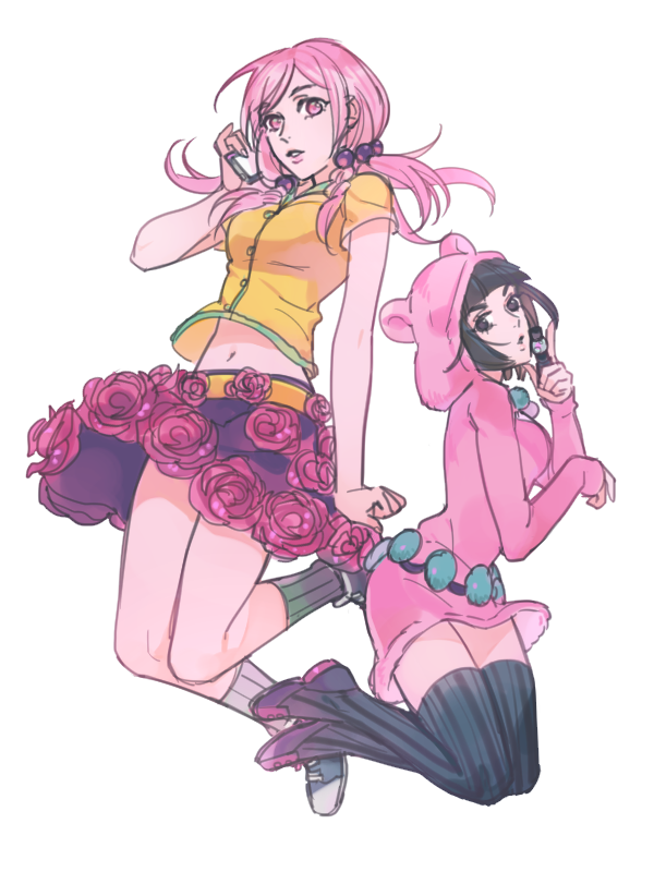 hirose yasuho and higashikata daiya (jojo no kimyou na bouken and 1 more) drawn by reammara