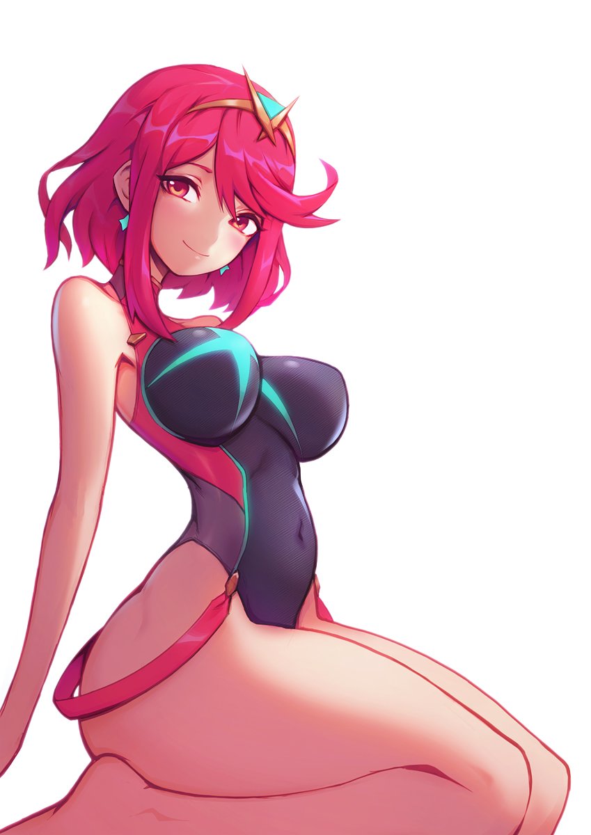 pyra (xenoblade chronicles and 1 more) drawn by liyart