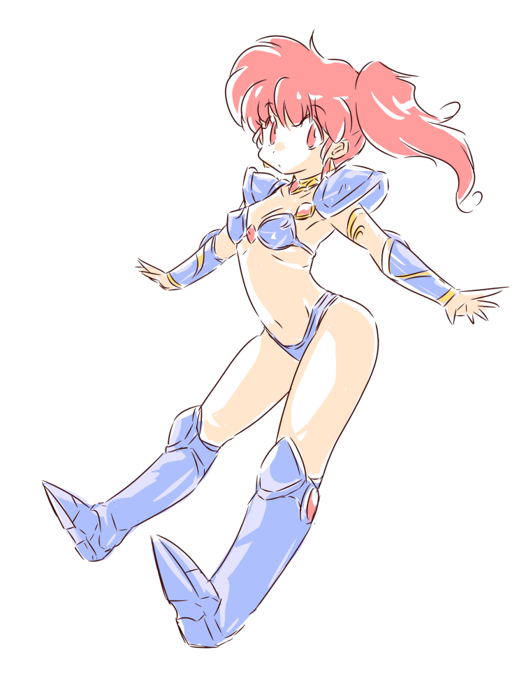 asagiri youko (genmu senki leda) drawn by okuri_ookami