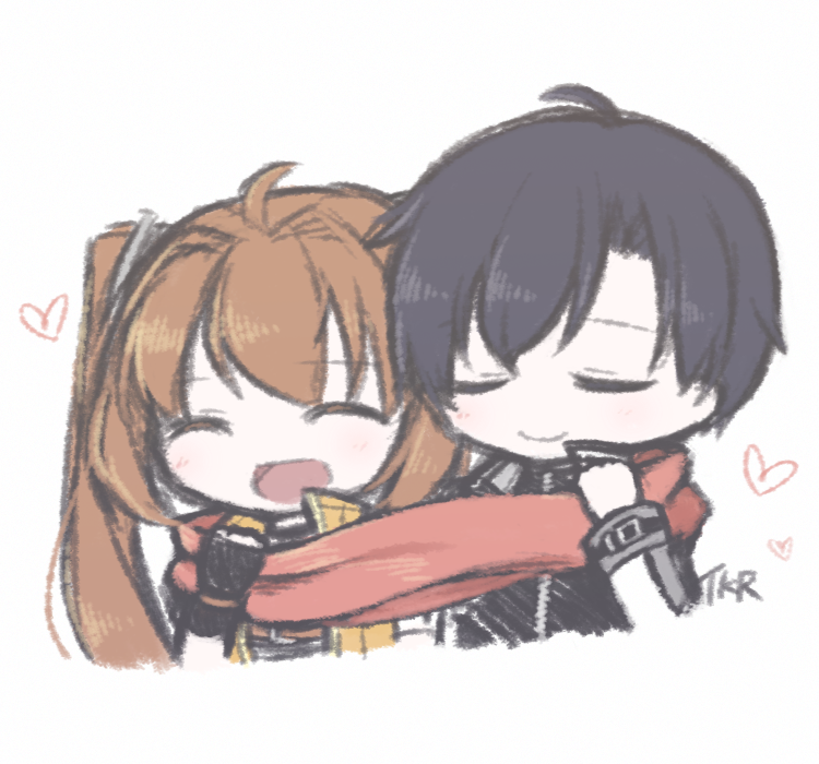 estelle bright and joshua bright (eiyuu densetsu and 1 more) drawn by tokoring