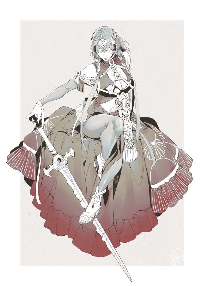 female byleth and sothis (fire emblem and 1 more) drawn by krazehkai