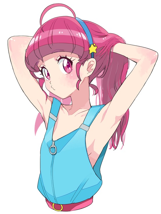 hoshina hikaru (precure and 1 more) drawn by moudoku_(decopon3rd)