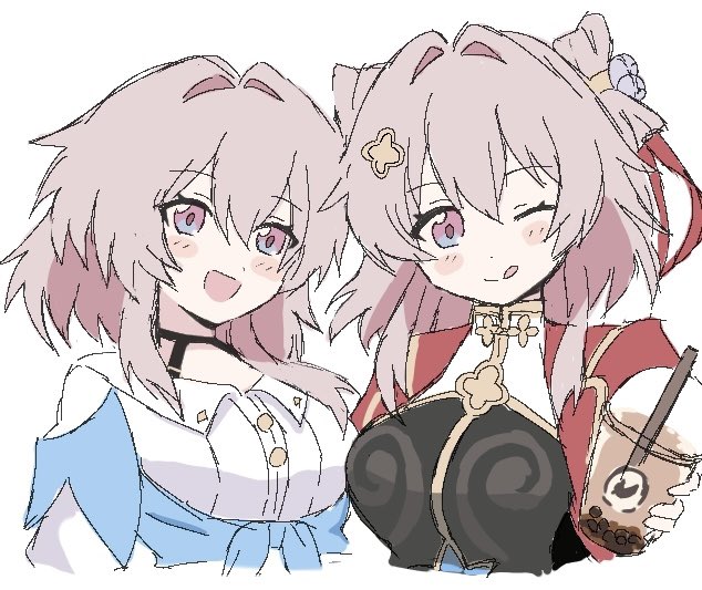 march 7th (honkai and 1 more) drawn by haji_6635_ttt