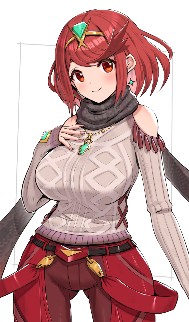pyra (xenoblade chronicles and 1 more) drawn by gonzarez