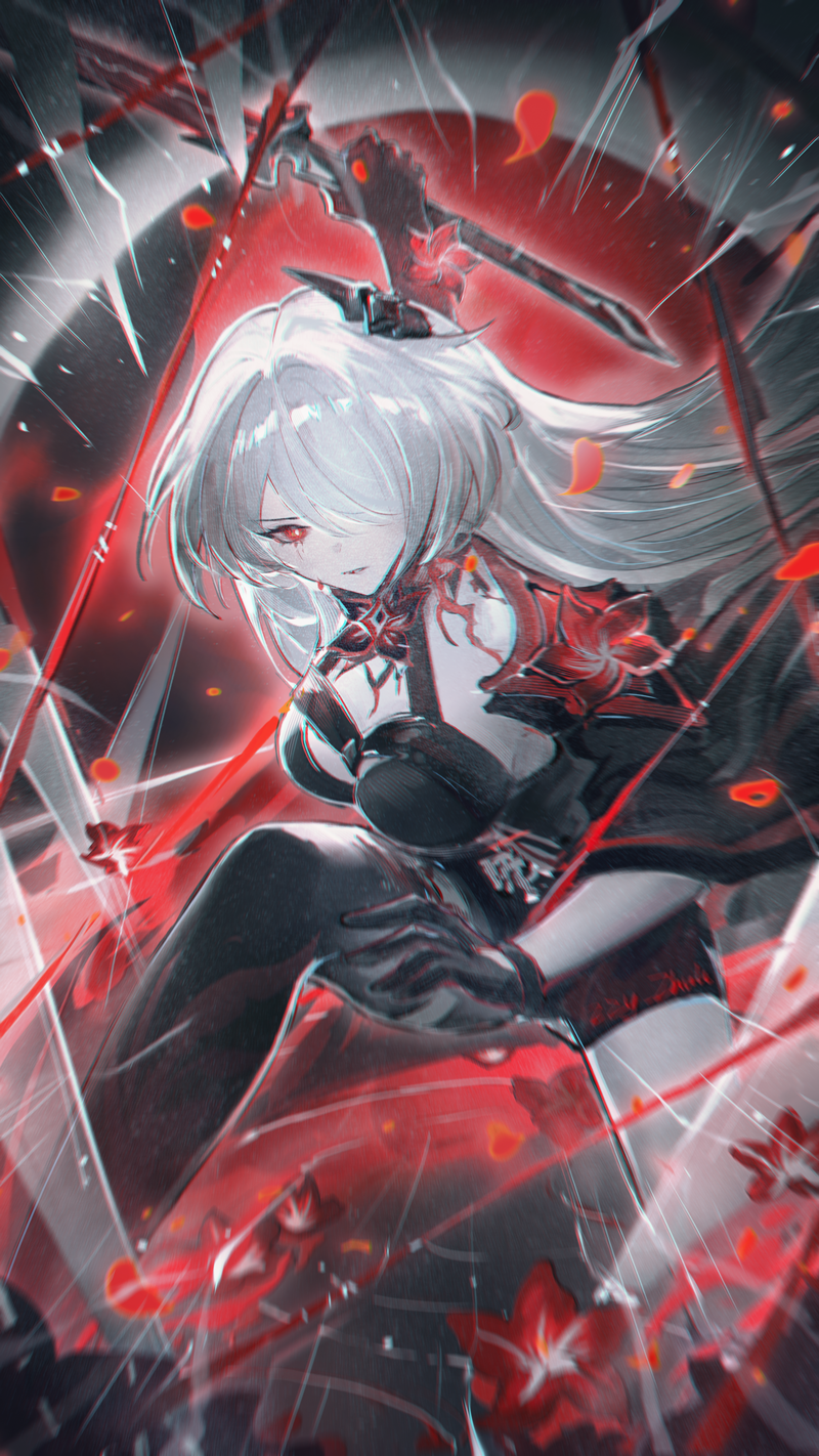 acheron (honkai and 1 more) drawn by zhuzhiyi_zhulu