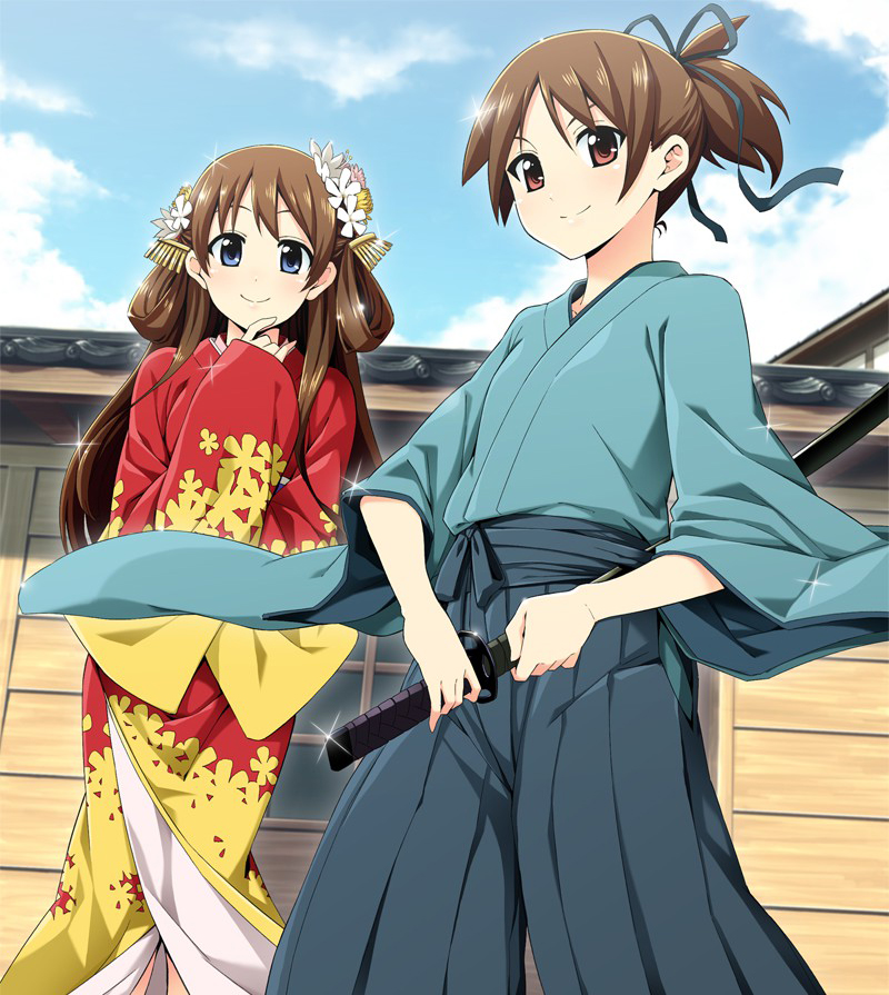 misaki akira and misaki makoto (go! go! nippon! and 1 more) drawn by natsuki_tomosuke