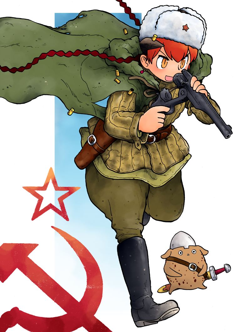vasilisa prekrasnaya medvedeva (kutsuzure sensen) drawn by hayami_rasenjin