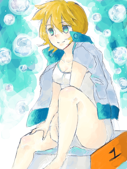 misty (pokemon and 1 more) drawn by mitsu_(tegaki)
