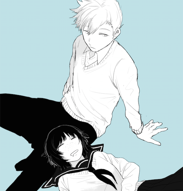 inukai sumiharu and hatohara mirai (world trigger) drawn by harunathunder_(neruneruzzz)