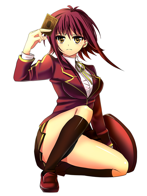 izayoi aki (yu-gi-oh! and 1 more) drawn by yui_tooru