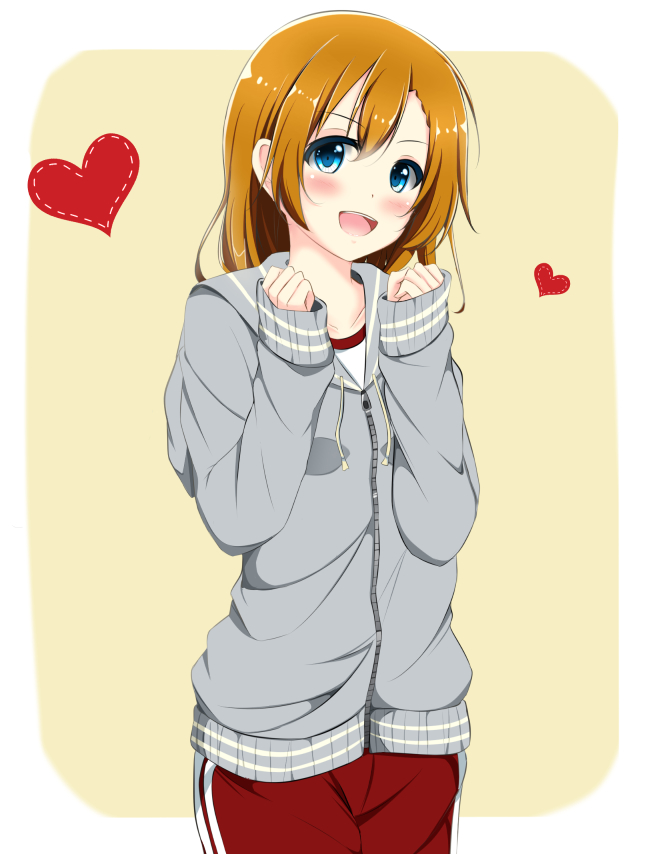 kosaka honoka (love live! and 1 more) drawn by shiina_kuro