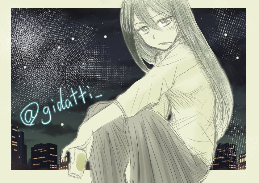 doi chifuyu (girls und panzer and 1 more) drawn by gidatti