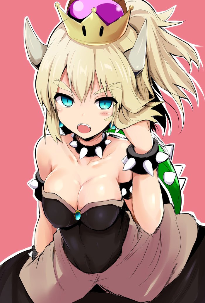 bowsette (mario and 1 more) drawn by sen_(astronomy)