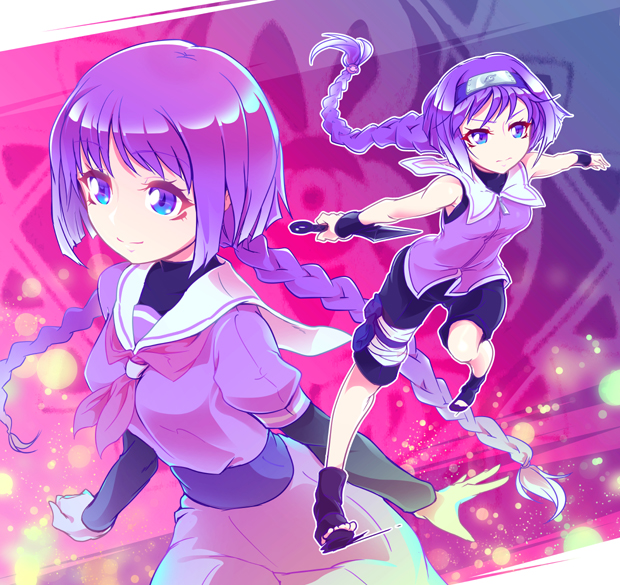kakei sumire (naruto and 1 more) drawn by noriccho!