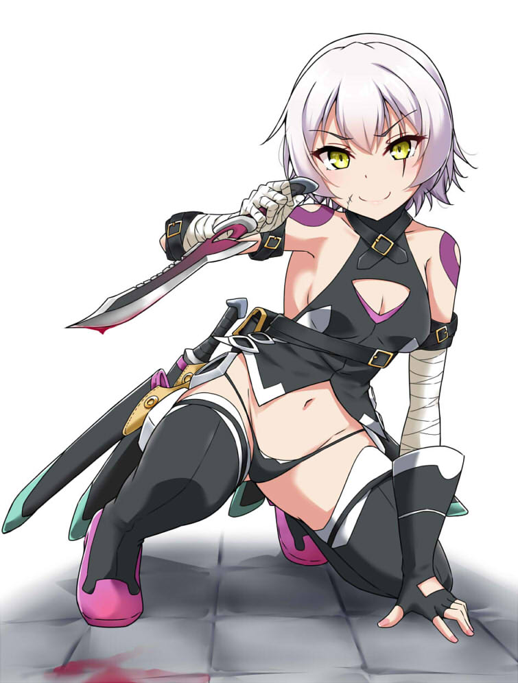 jack the ripper (fate and 1 more) drawn by yopparai_oni