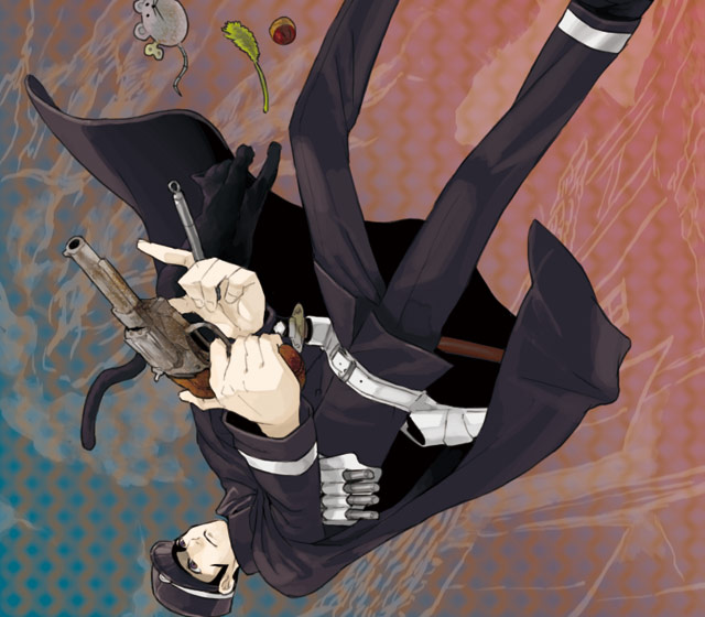 kuzunoha raidou and gouto (devil summoner and 1 more) drawn by kyuusugi_toku