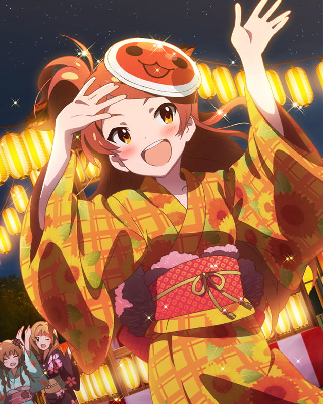 kousaka umi, ogami tamaki, momose rio, and wada don (idolmaster and 2 more)