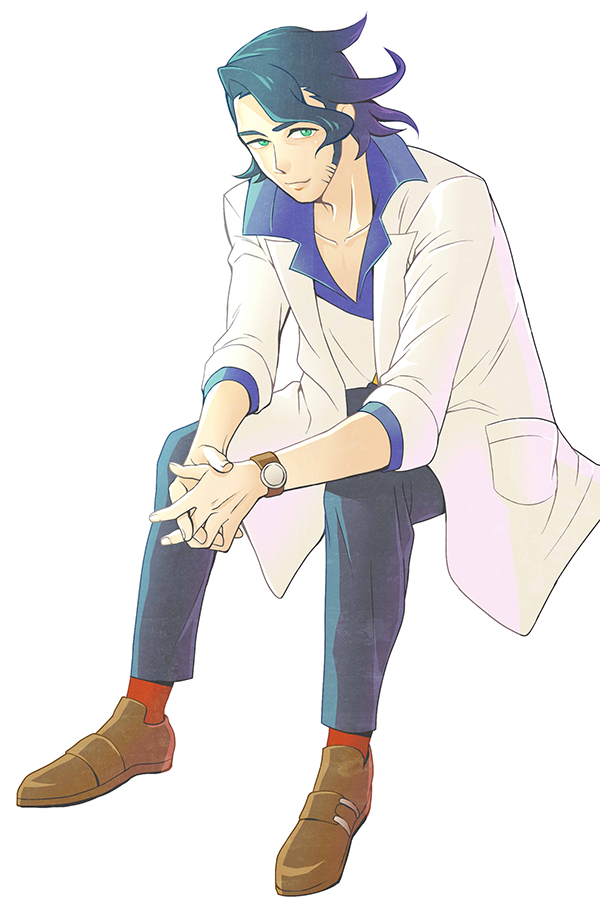 professor sycamore (pokemon and 1 more) drawn by dolustoy