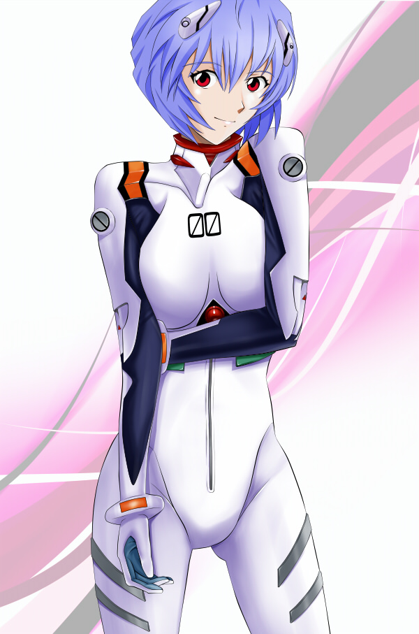 ayanami rei (neon genesis evangelion) drawn by kishida-shiki
