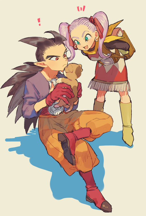 sidoh and female builder (dragon quest and 1 more) drawn by yunion_(sibujya)