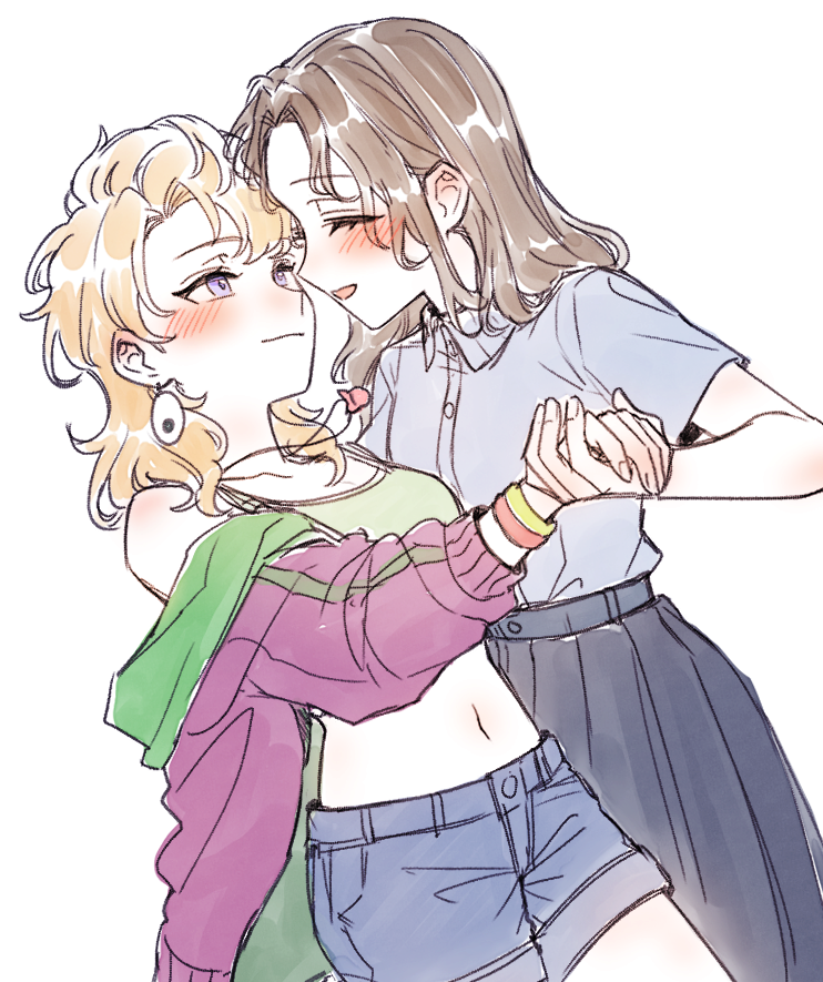 blonney and anne (reverse:1999) drawn by ioi_33333