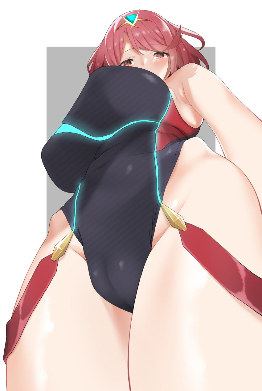 pyra (xenoblade chronicles and 1 more) drawn by c@rbon