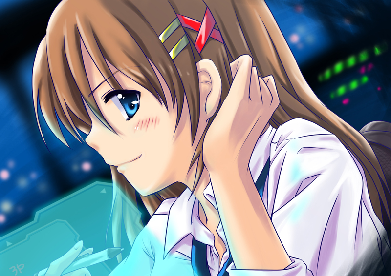 yagami hayate (lyrical nanoha and 1 more) drawn by san-pon