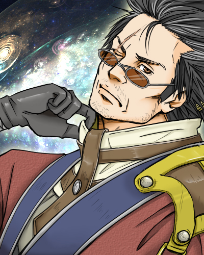 auron (final fantasy and 1 more) drawn by arisa_(arinko0325)
