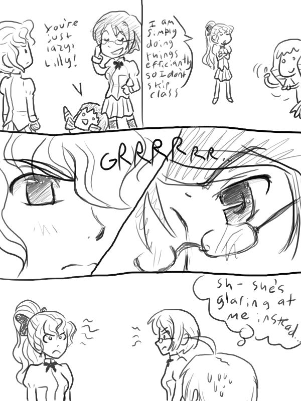 satou lilly, hakamichi shizune, mikado shiina, and nakai hisao (katawa shoujo) drawn by pimmy