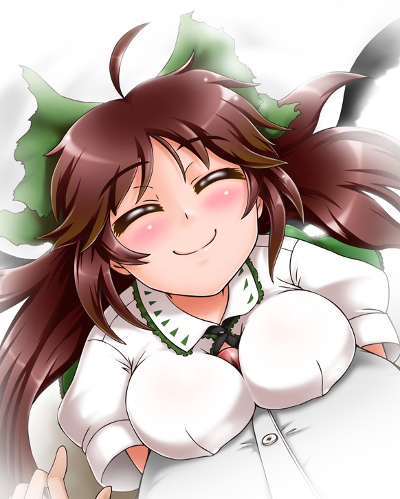 reiuji utsuho (touhou) drawn by yazuki_gennojou