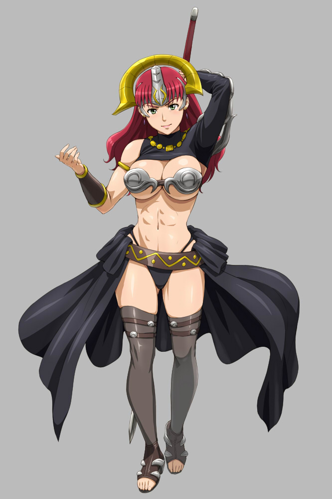 claudette and claudette lord of thundercloud (queen's blade) drawn by nigou