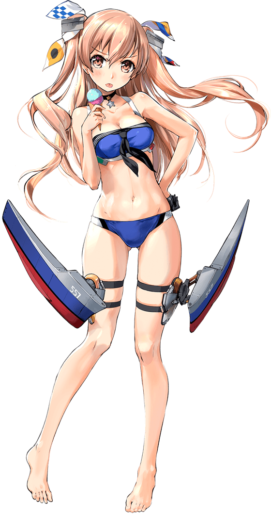 johnston and johnston kai (kantai collection) drawn by zeco