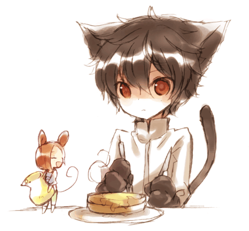 setsuna f. seiei and kinue crossroad (gundam and 1 more) drawn by hariko