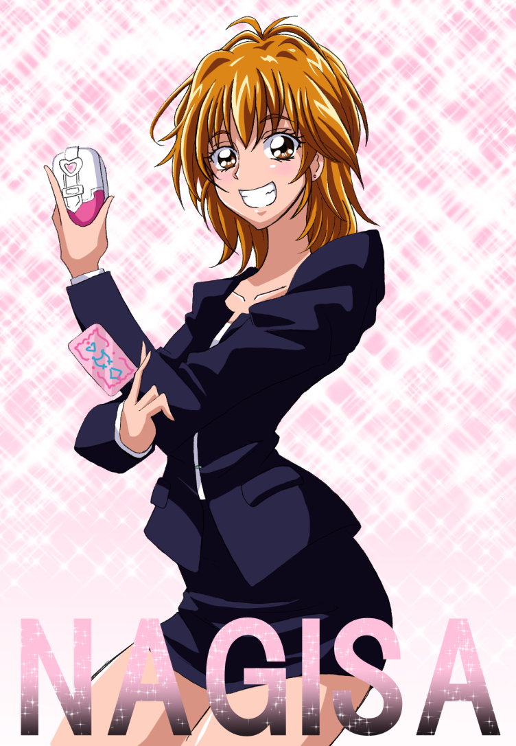 misumi nagisa (precure and 1 more) drawn by arudebido