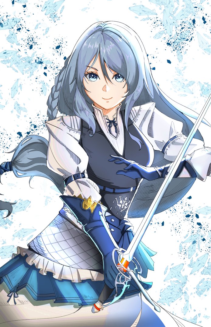 jill warrick (final fantasy and 1 more) drawn by nyuusai
