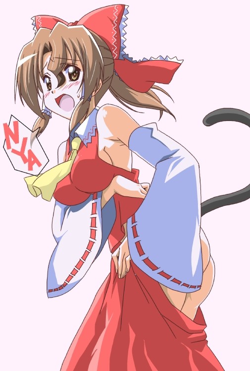 hakurei reimu and maria (touhou and 1 more) drawn by segawa_haruna