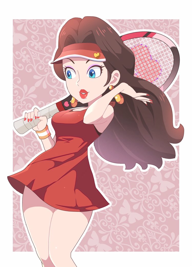 pauline (mario and 3 more) drawn by hoshikuzu_pan
