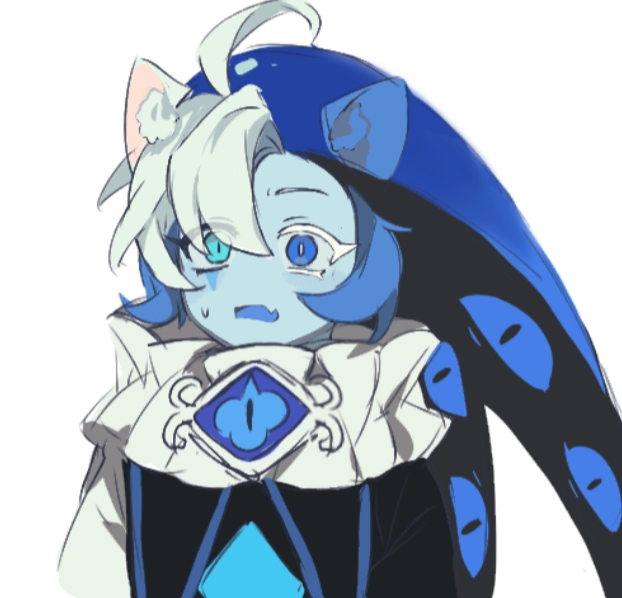 shadow milk cookie (cookie run and 1 more) drawn by yinanhanbao