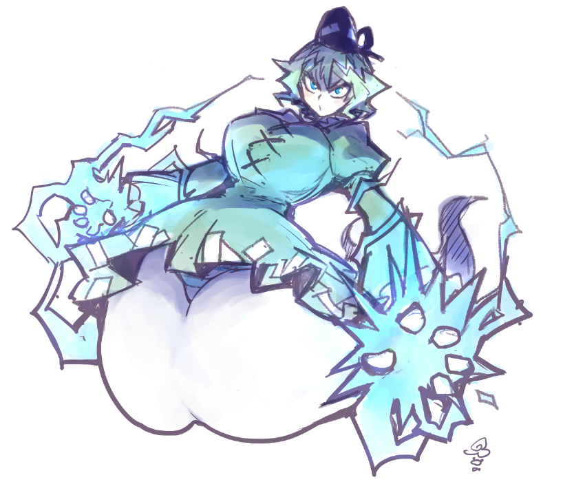 soga no tojiko (touhou) drawn by minato_hitori