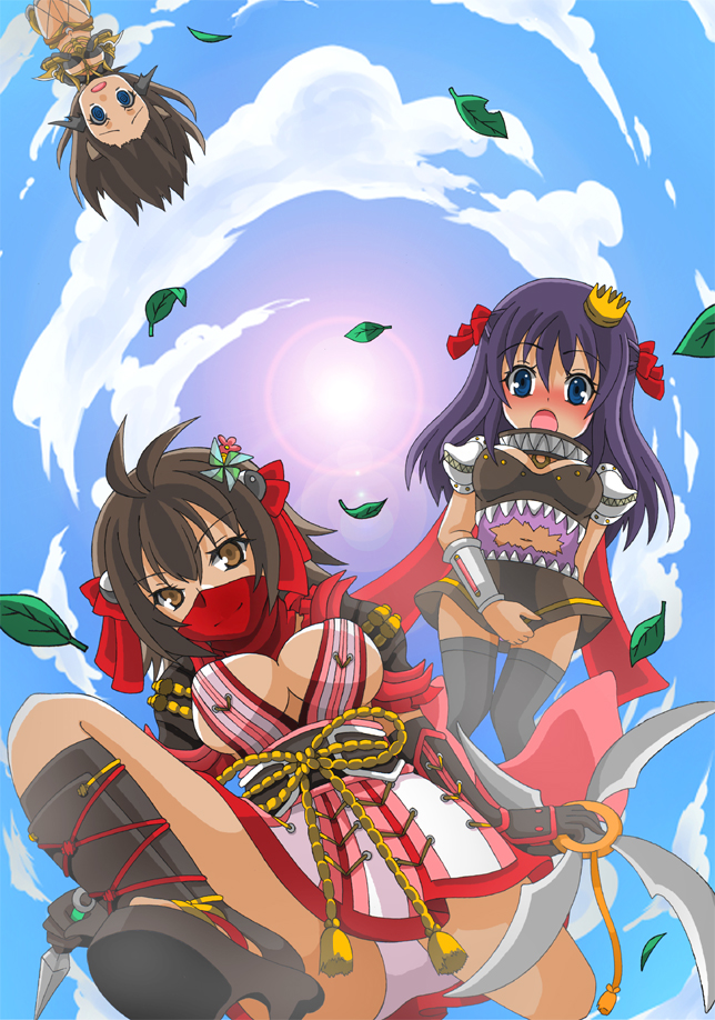 genetic, guillotine cross, and oboro (ragnarok online) drawn by monou0135