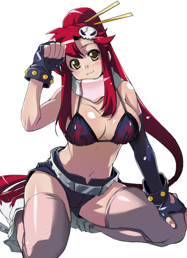 yoko littner (tengen toppa gurren lagann) drawn by yoshihara_maito