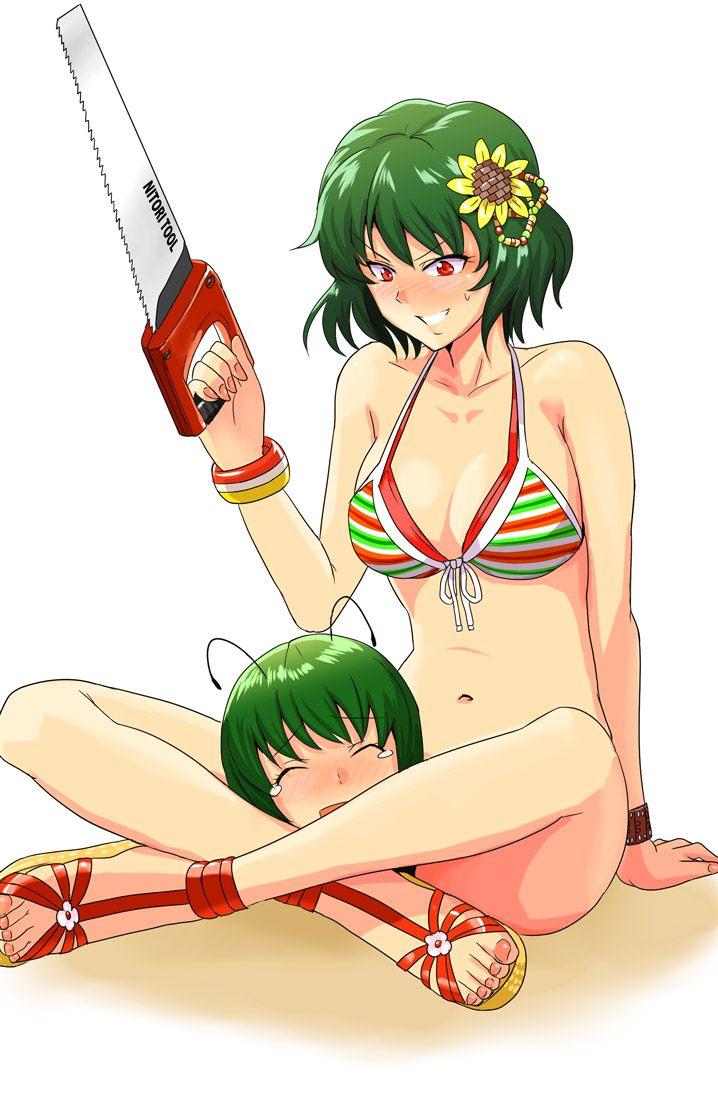 kazami yuuka and wriggle nightbug (touhou) drawn by tsurui