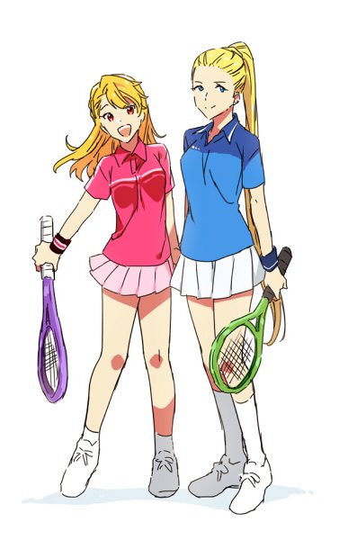 ijuuin hokuto and maita rui (idolmaster and 1 more) drawn by catgirl0926